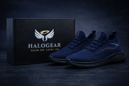 HaloGear Men’s Performance Knit Sneakers – Lightweight, Cushioned & Built for All-Day Comfort