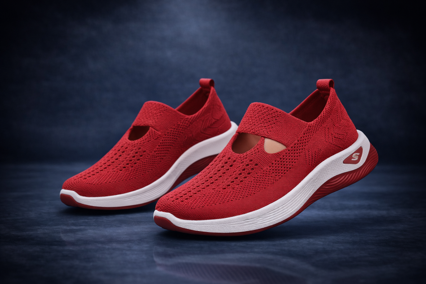HaloGear CloudFlex™ Women’s Casual Sneakers – Lightweight Comfort for All-Day Wear