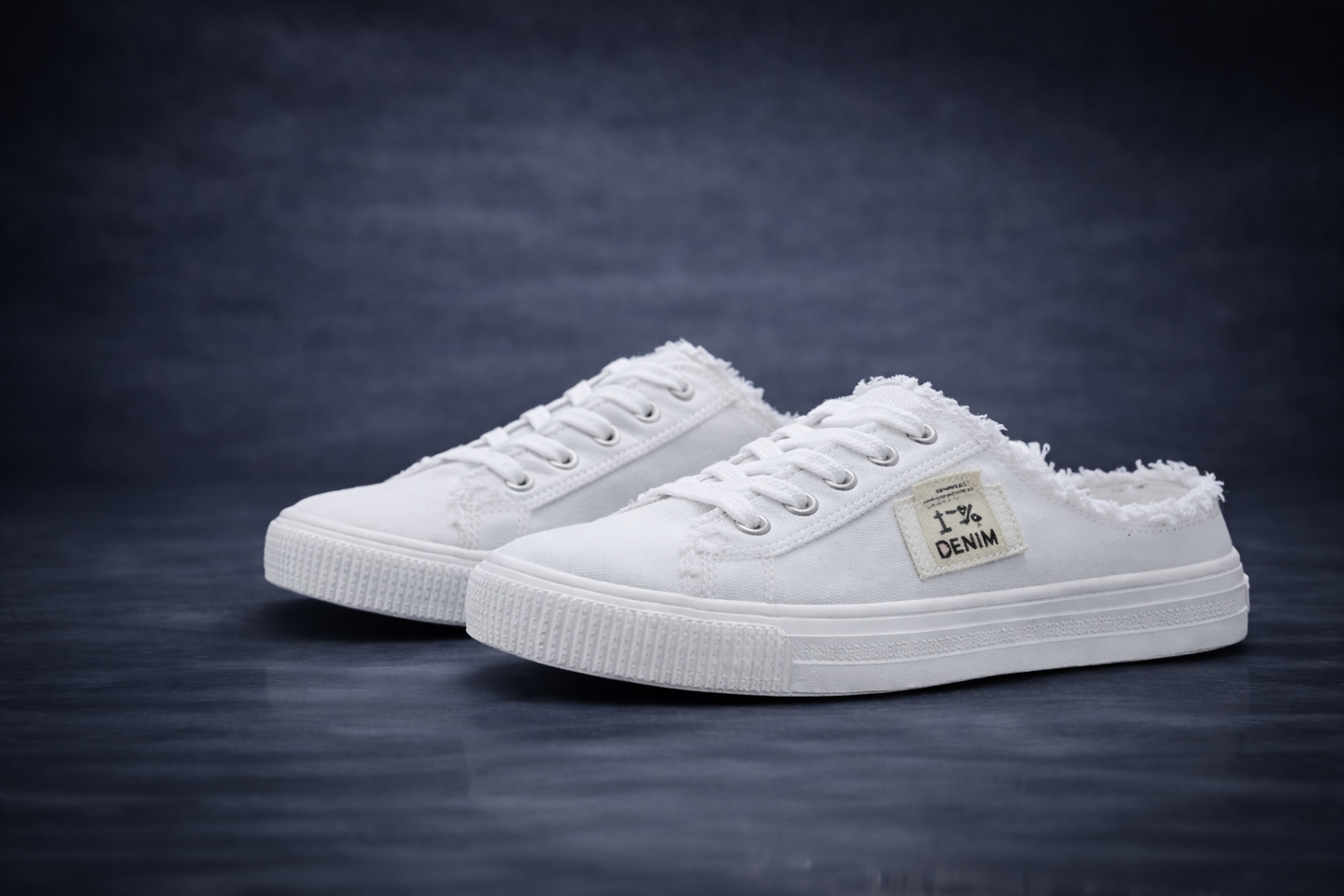 HaloGear™ LunaSlip White Loafers – Breathable Korean-Style Slip-On Flats for Everyday Wear