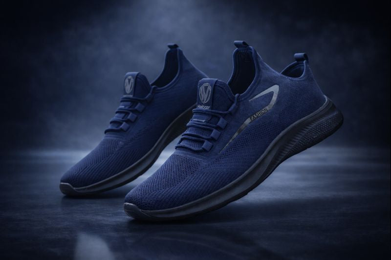 HaloGear Men’s Performance Knit Sneakers – Lightweight, Cushioned & Built for All-Day Comfort