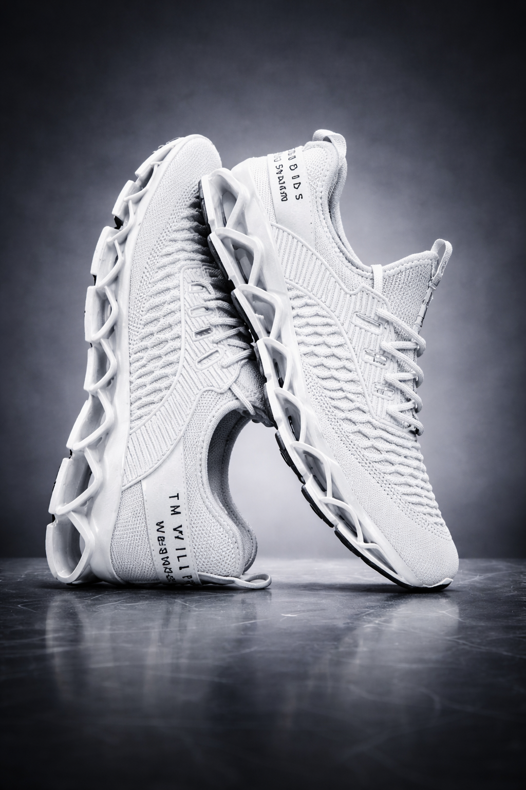 HaloGear CloudFlex™ Korean Street Sneakers – Ultra-Light, Breathable & Shock-Absorbing