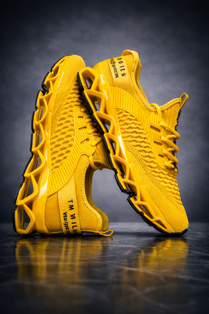 HaloGear CloudFlex™ Korean Street Sneakers – Ultra-Light, Breathable & Shock-Absorbing